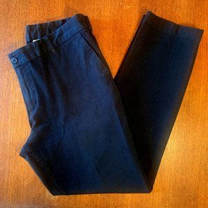 Women's Muji Black Chinos